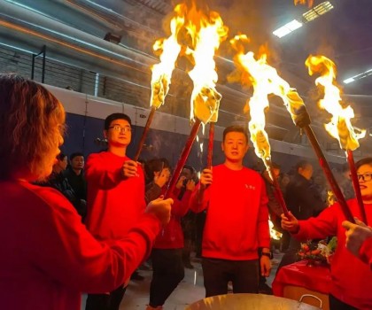 碧虎肇庆工厂7号窑点火投产圆满成功