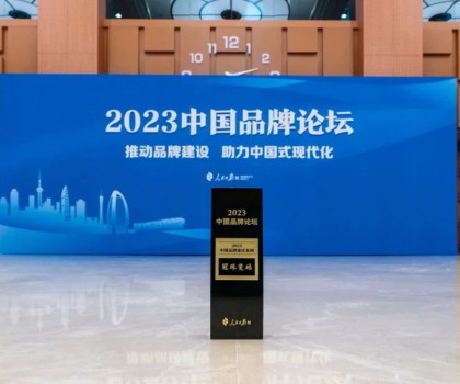 冠珠瓷砖荣获人民日报“2023年度中国品牌建设案例”奖项