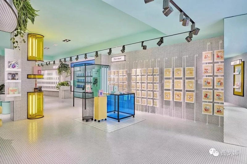 费罗娜水泥砖案例设计 打造具有未来主义的店铺
